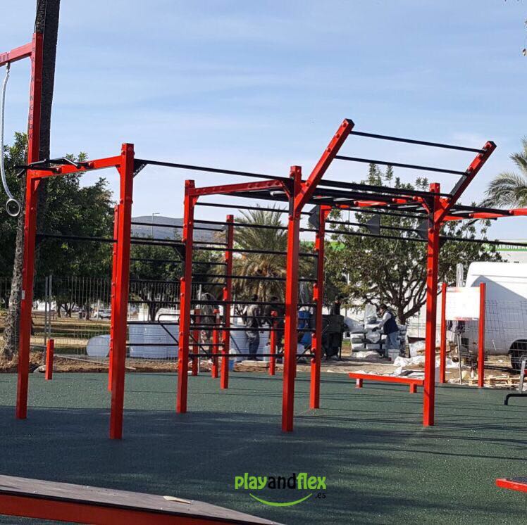 Parque biosaludable - PlayAndFlex